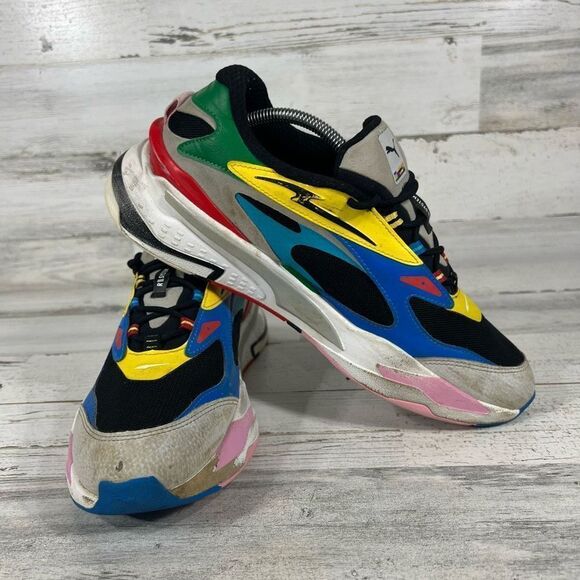 Puma Men's RS-Fast INTL Shoes Sneakers Multi Color Low Top Athletic Size 11 - Picture 6 of 8